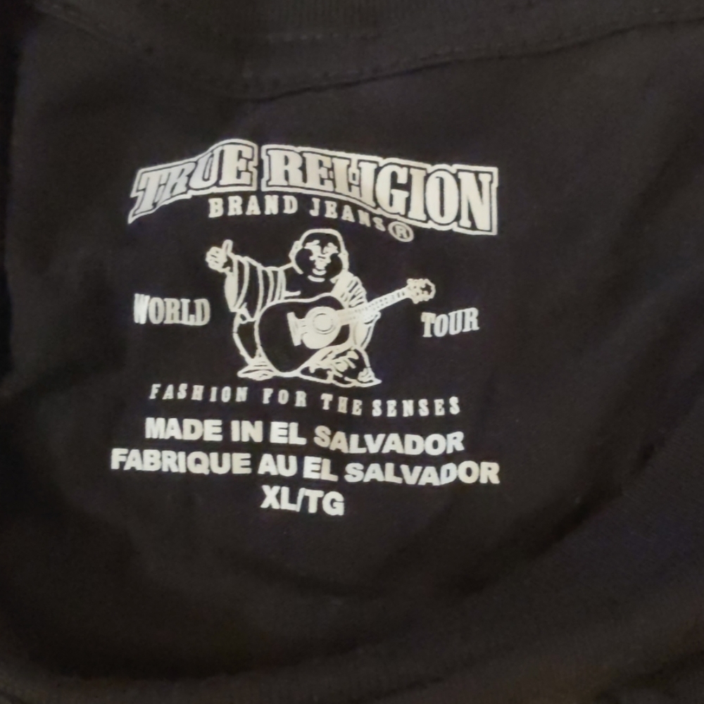 True Religion metallic Puff Print Tee - Picture 5 of 7